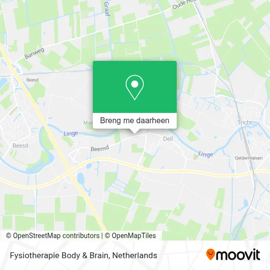 Fysiotherapie Body & Brain kaart
