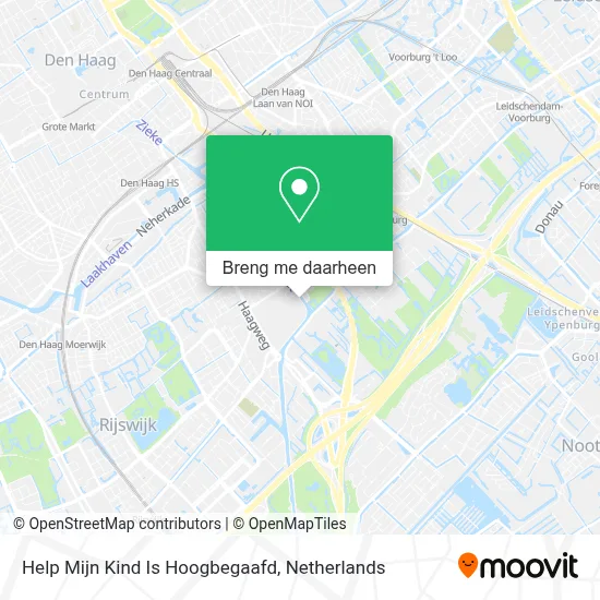 Help Mijn Kind Is Hoogbegaafd kaart
