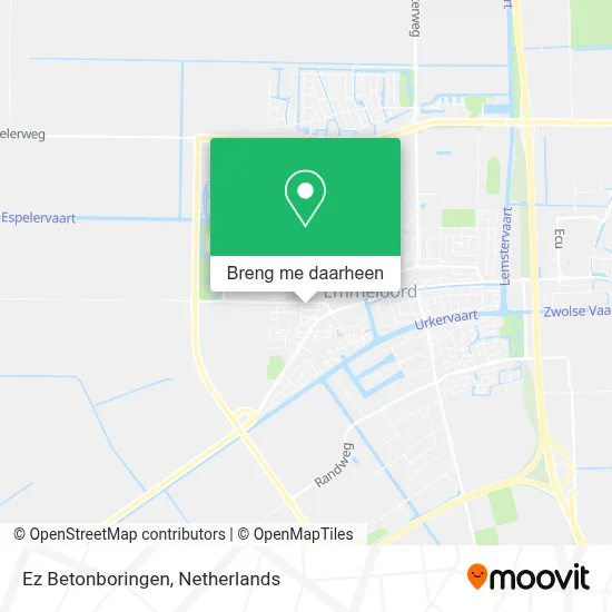 Ez Betonboringen kaart
