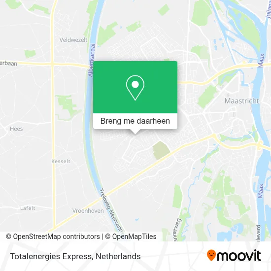 Totalenergies Express kaart