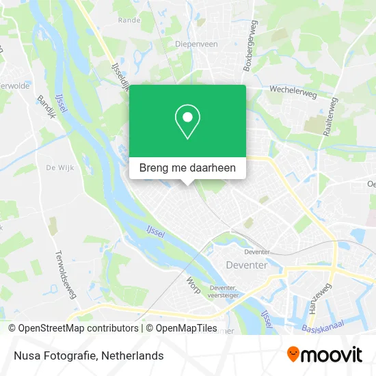 Nusa Fotografie kaart
