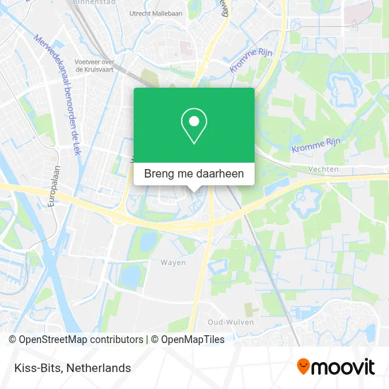Kiss-Bits kaart