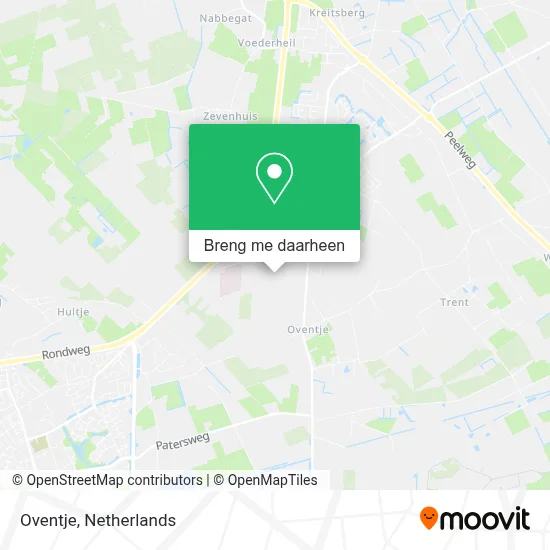 Oventje kaart