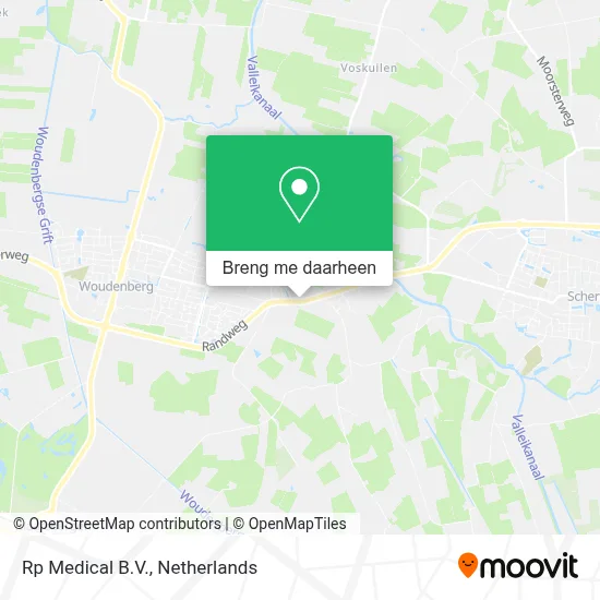 Rp Medical B.V. kaart