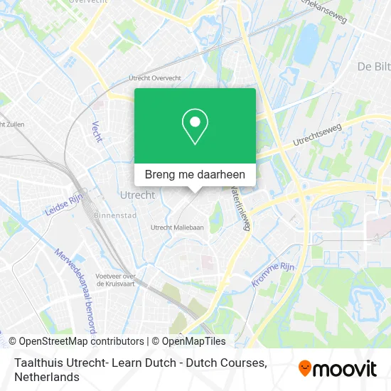 Taalthuis Utrecht- Learn Dutch - Dutch Courses kaart
