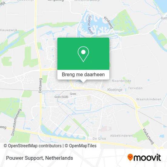 Pouwer Support kaart