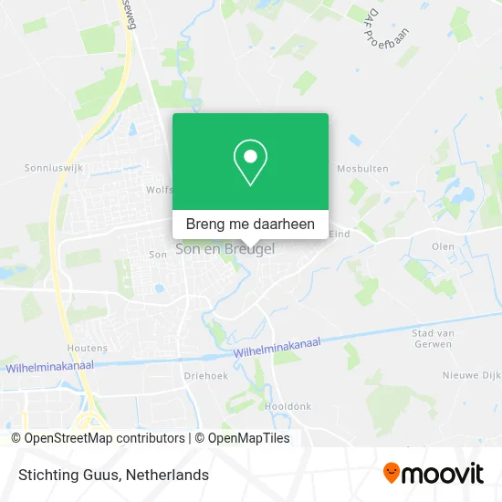 Stichting Guus kaart
