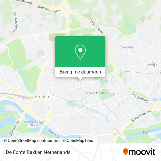 De Echte Bakker kaart
