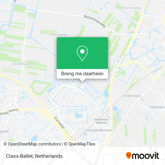 Class-Ballet kaart