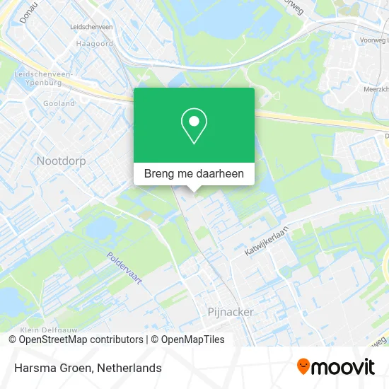 Harsma Groen kaart
