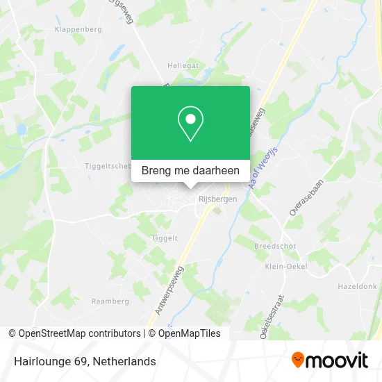 Hairlounge 69 kaart