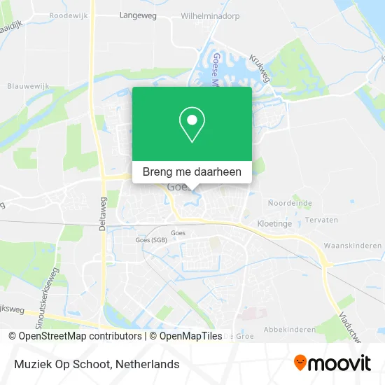 Muziek Op Schoot kaart
