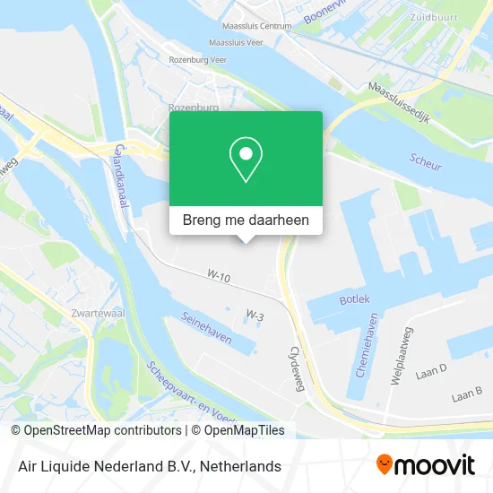 Air Liquide Nederland B.V. kaart