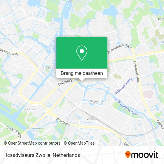 Icsadviseurs Zwolle kaart