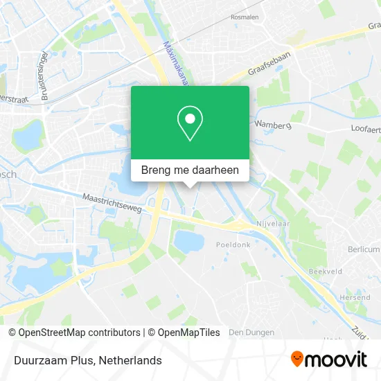 Duurzaam Plus kaart