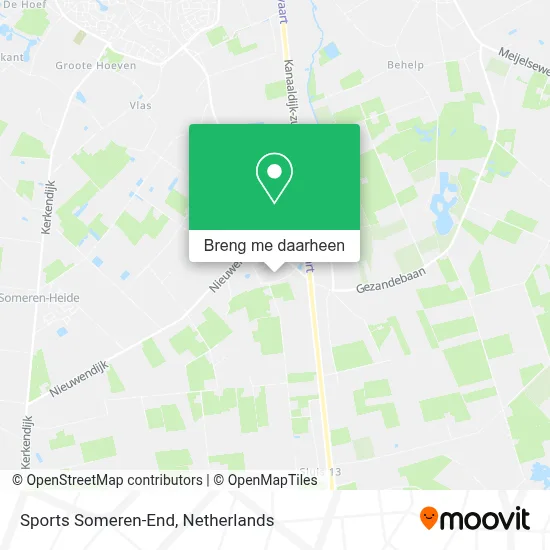 Sports Someren-End kaart