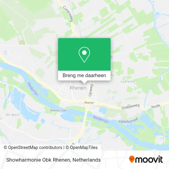 Showharmonie Obk Rhenen kaart