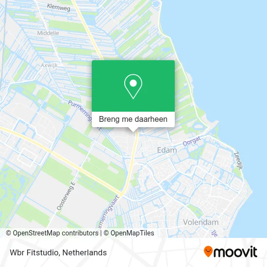 Wbr Fitstudio kaart