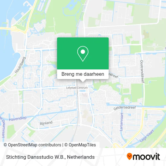 Stichting Dansstudio W.B. kaart