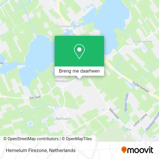 Hemelum Firezone kaart