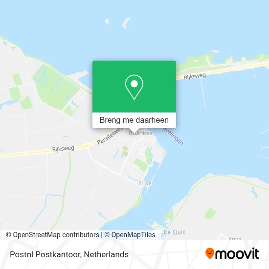 Postnl Postkantoor kaart