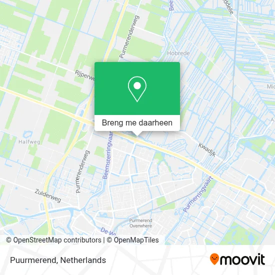 Puurmerend kaart