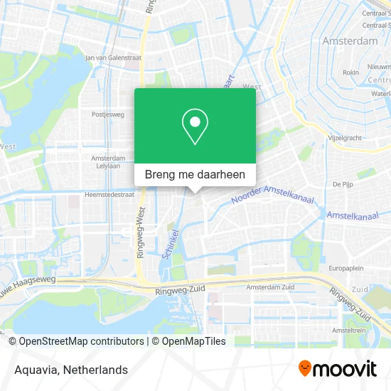 Aquavia kaart