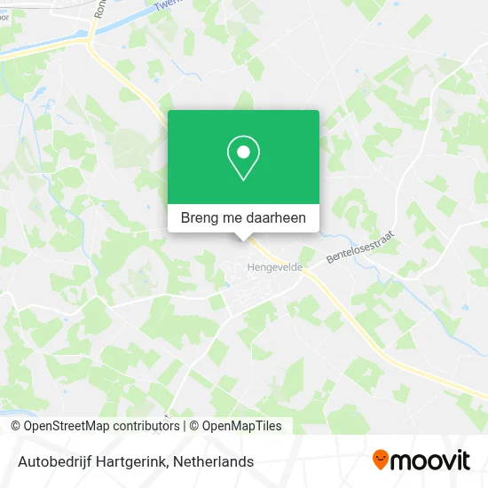 Autobedrijf Hartgerink kaart
