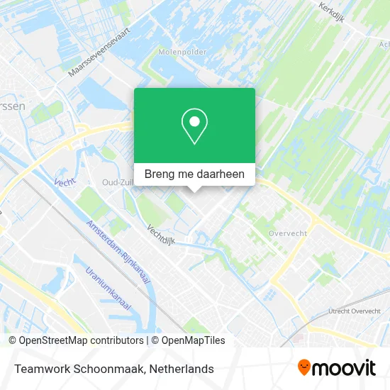 Teamwork Schoonmaak kaart
