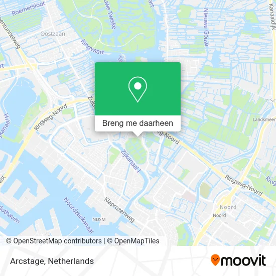 Arcstage kaart