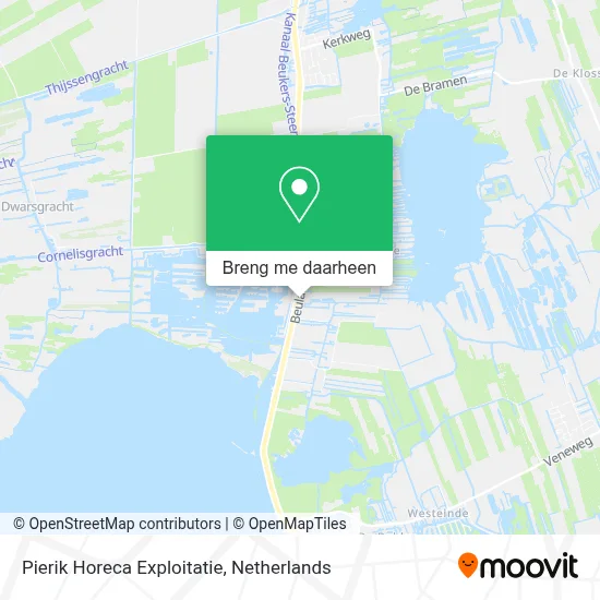 Pierik Horeca Exploitatie kaart