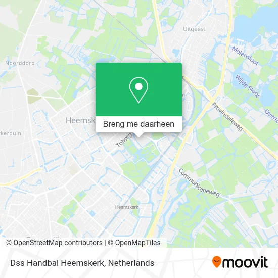 Dss Handbal Heemskerk kaart