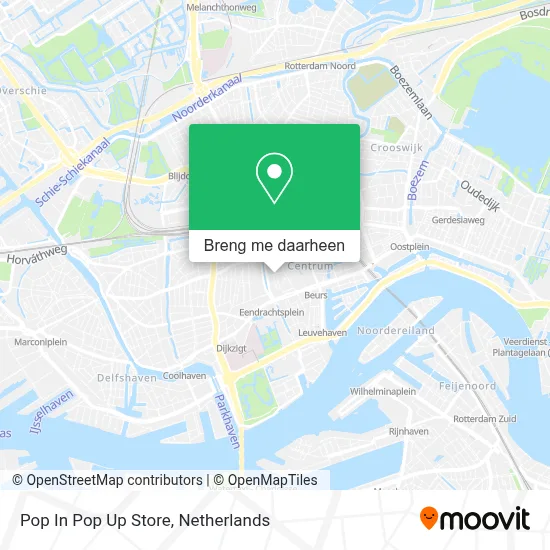 Pop In Pop Up Store kaart
