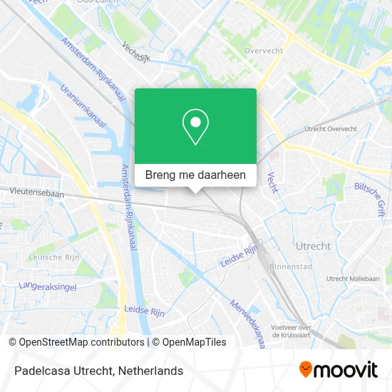 Padelcasa Utrecht kaart