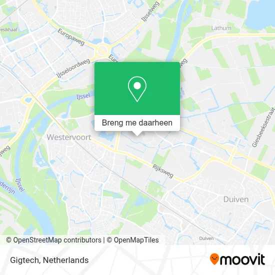 Gigtech kaart