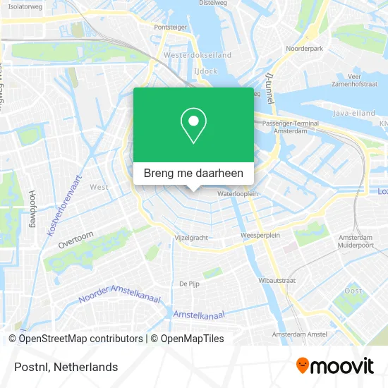 Postnl kaart