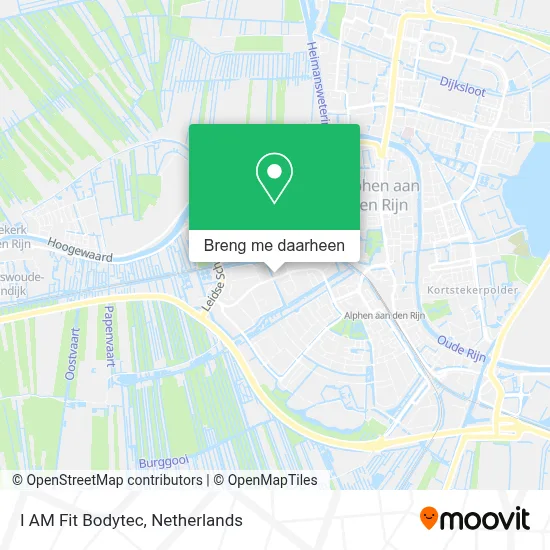 I AM Fit Bodytec kaart