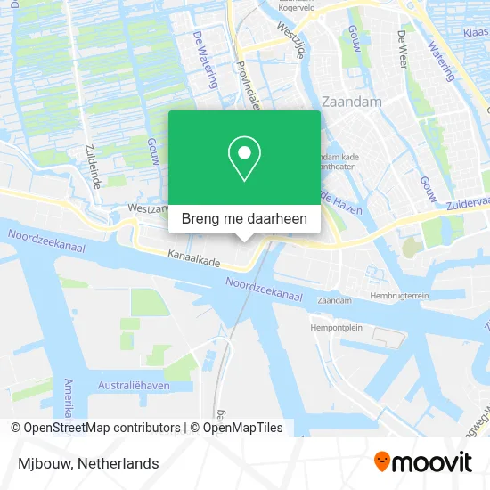 Mjbouw kaart