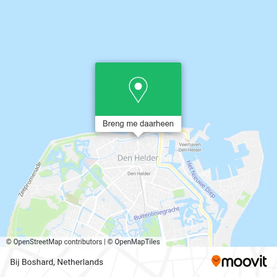 Bij Boshard kaart