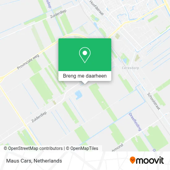 Maus Cars kaart