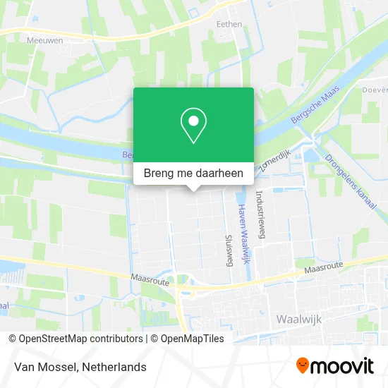 Van Mossel kaart