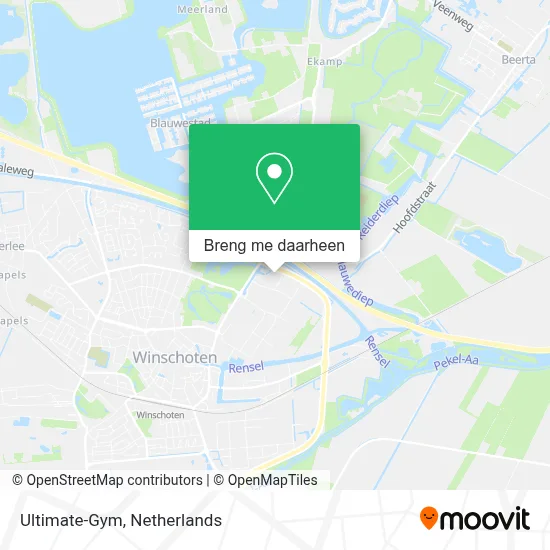 Ultimate-Gym kaart