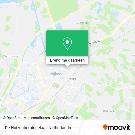 De Huizenbemiddelaar kaart