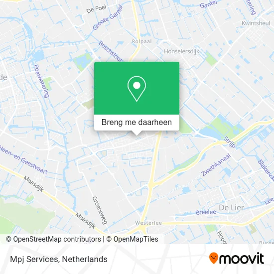 Mpj Services kaart