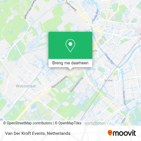 Van Der Kroft Events kaart