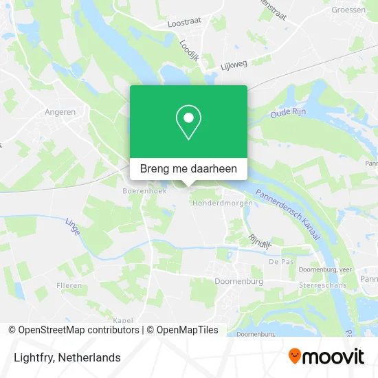 Lightfry kaart