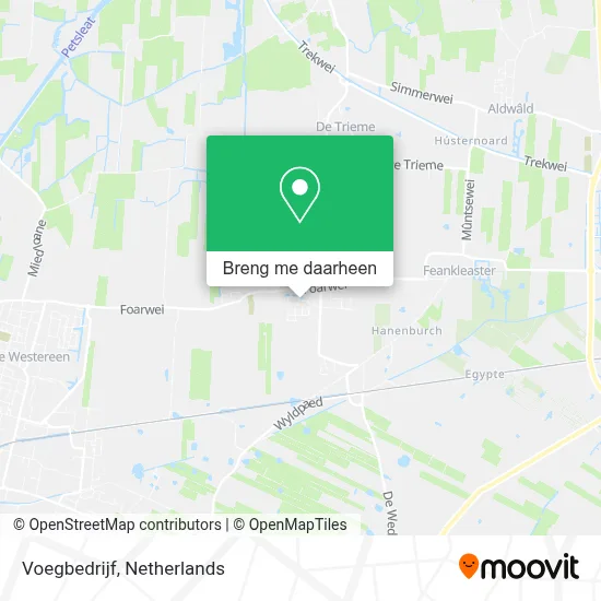 Voegbedrijf kaart