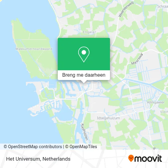 Het Universum kaart
