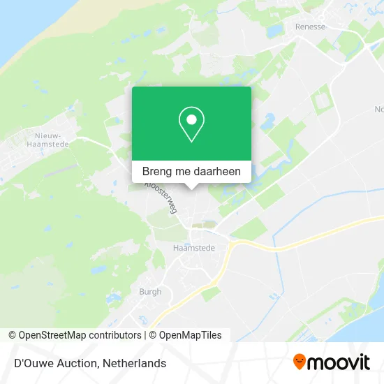 D'Ouwe Auction kaart
