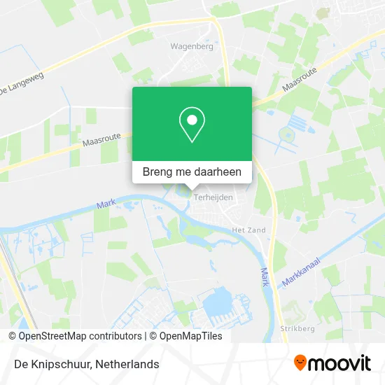 De Knipschuur kaart
